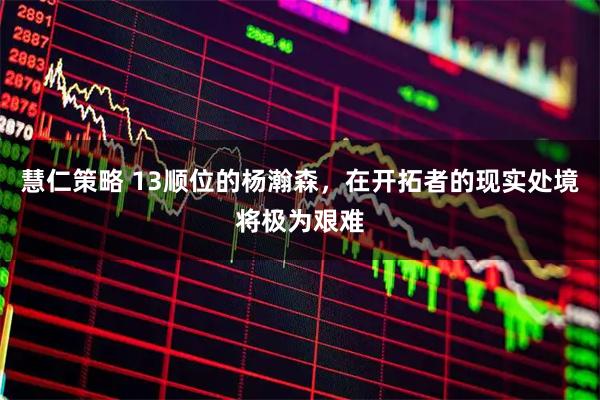 慧仁策略 13顺位的杨瀚森，在开拓者的现实处境将极为艰难